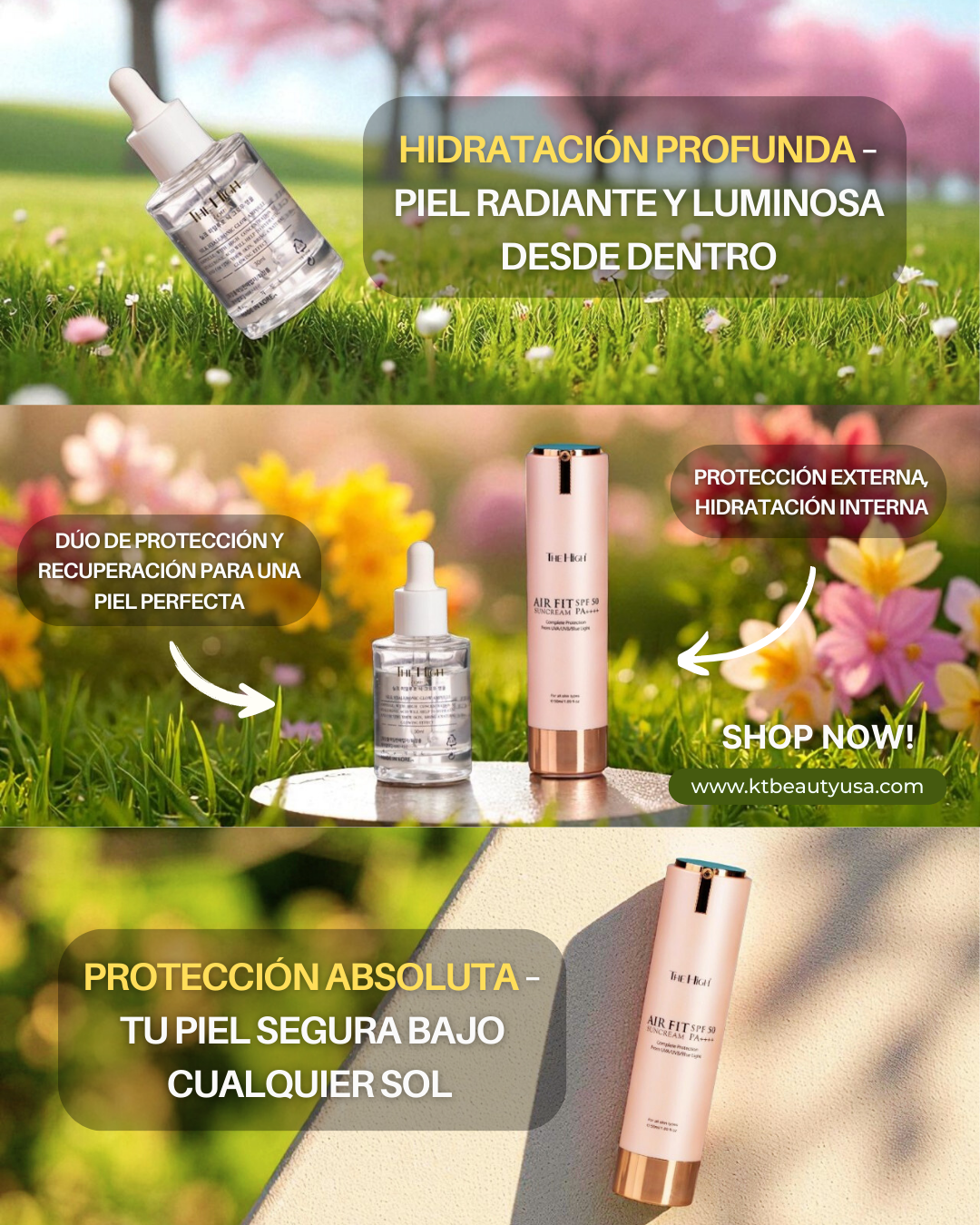 Leche Solar Tonificante The High