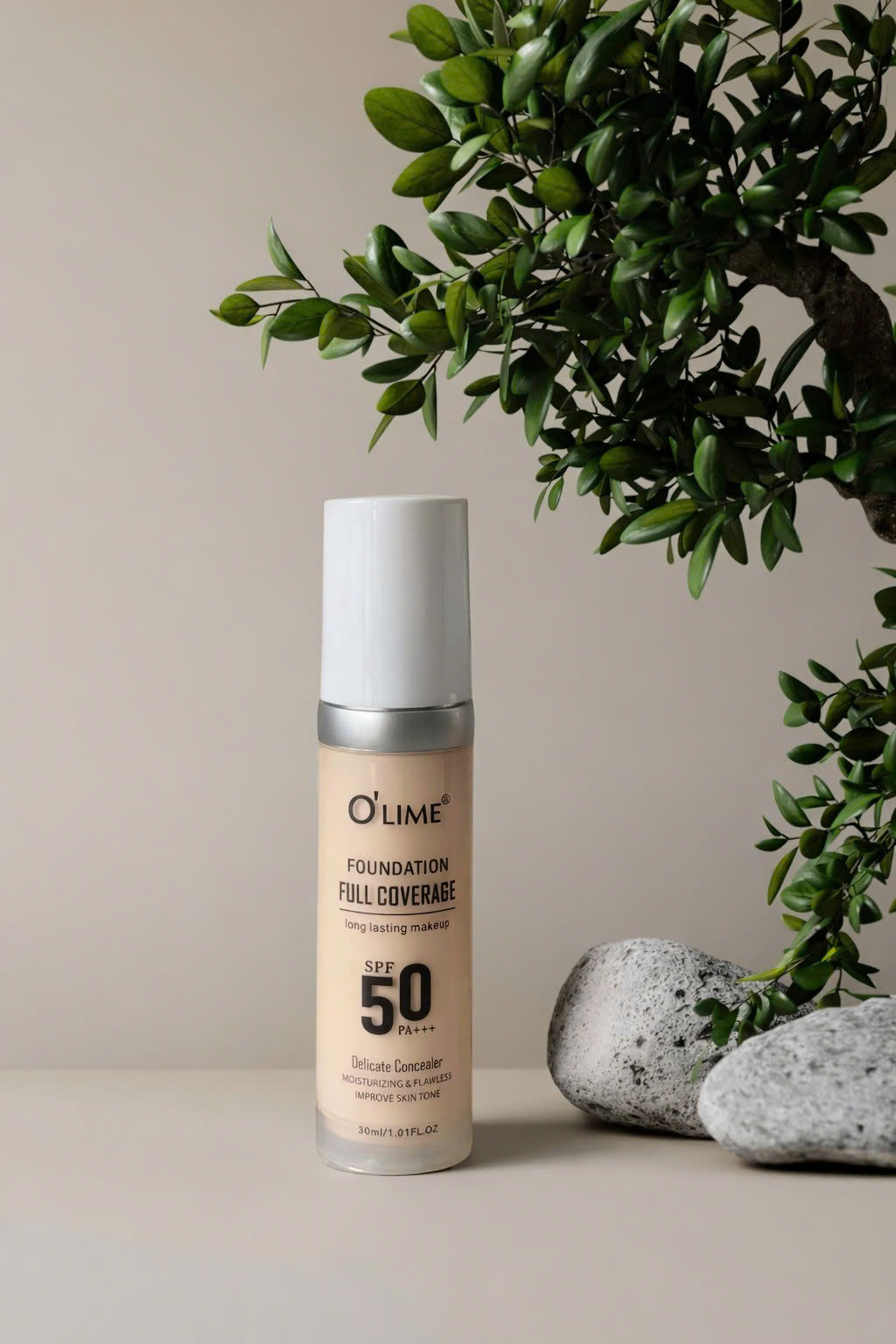 Leche Solar con Efecto Maquillaje SPF 50+-O'lime