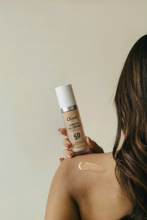 Leche Solar con Efecto Maquillaje SPF 50+-O'lime