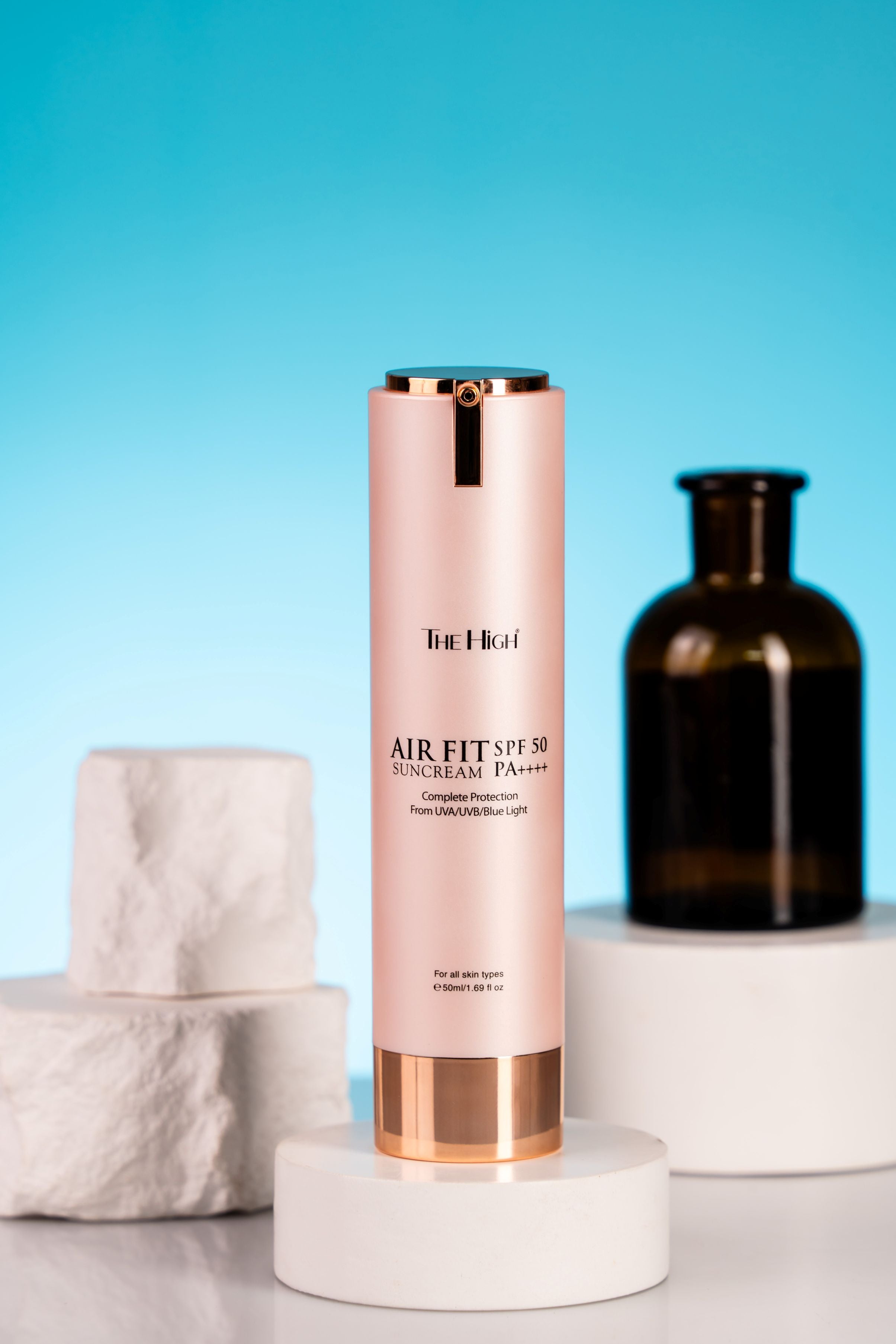 Tone-Up Sunscreen Milk SPF 50+ – The High