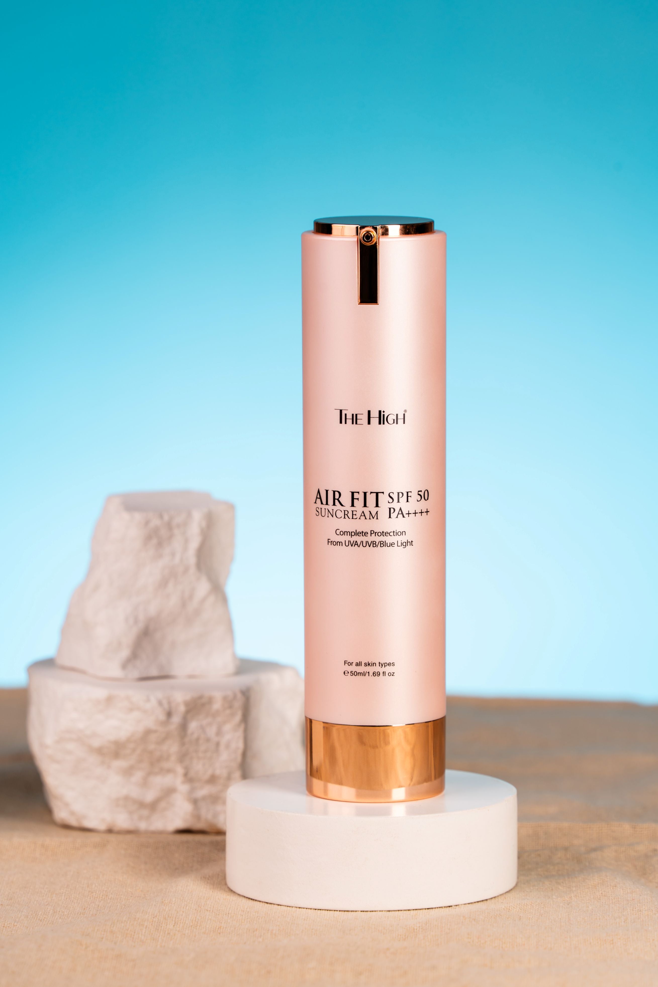 Tone-Up Sunscreen Milk SPF 50+ – The High